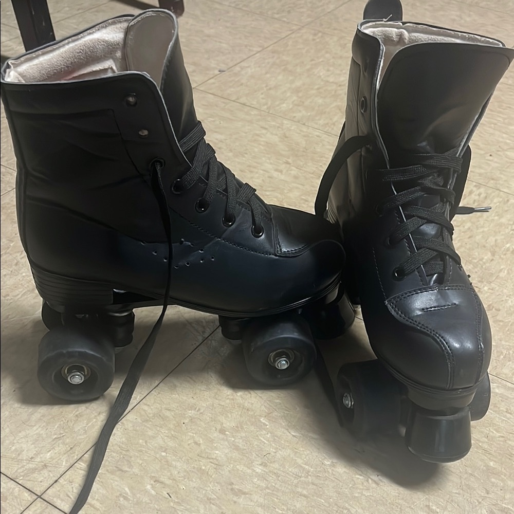 Black Roller Skates